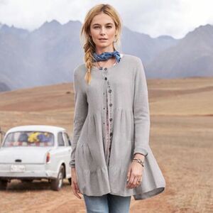 Sundance Cashmere Lambswool Blend Size XS True Calling Button Front Cardigan